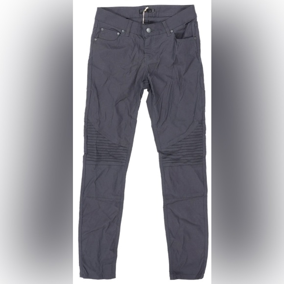 Prana Brenna dark gray moto stretch pants size 4 - Picture 1 of 8